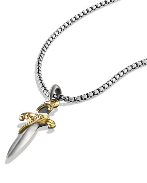 david yurman dagger necklace